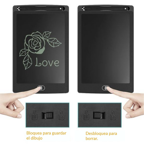 Tablet magica de dibujar para niños 8,5"